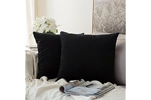 MIULEE Velvet Pillow Covers Set of 2 - The Epitome of Comfort and Luxury