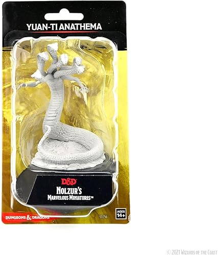 Las maravillosas miniaturas de D&D Nolzur Yuan-Ti Anathema