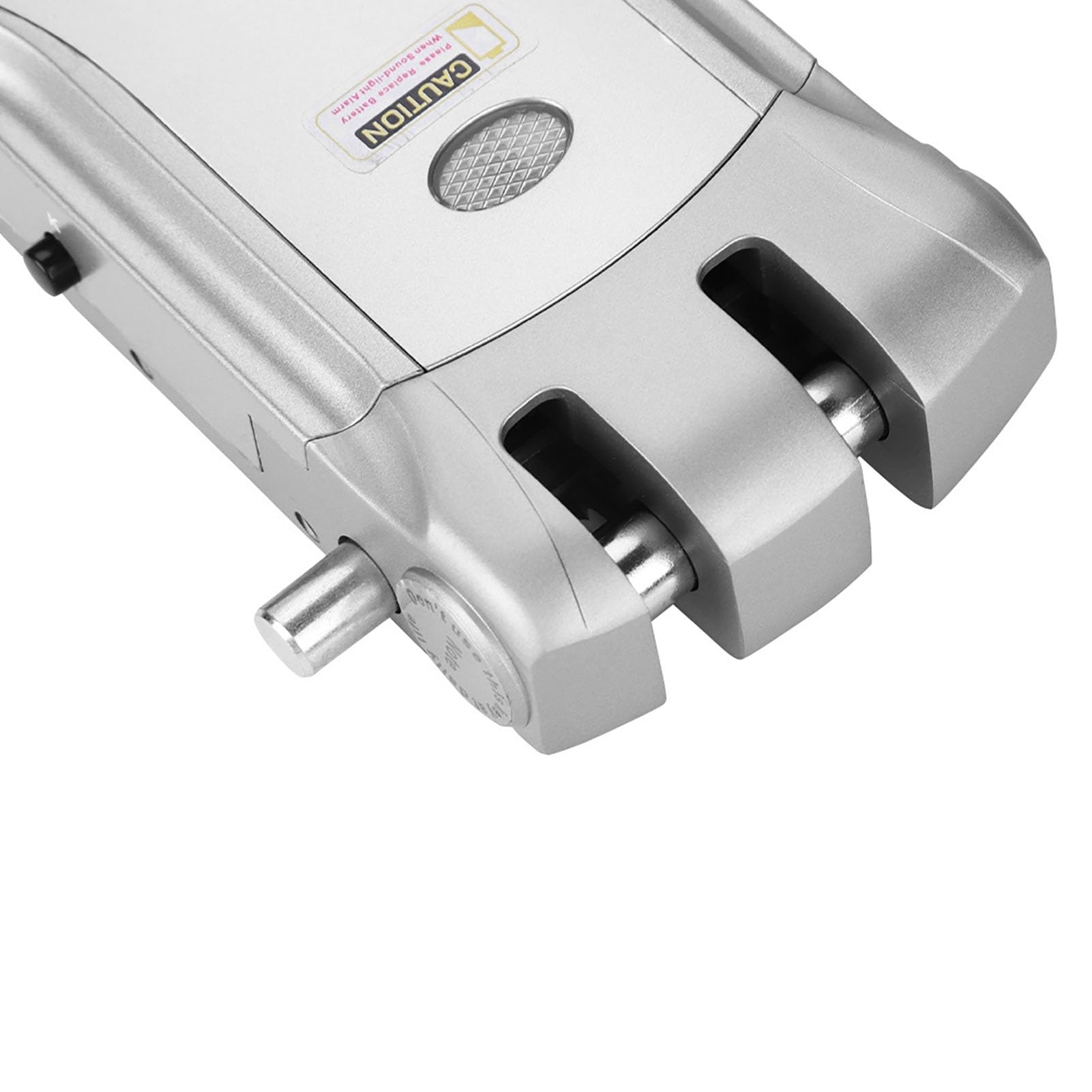 BuyWeek Cerradura electrónica, cierre invisible, 15,5 x 8 x 3,5 cm, alcance de 15 m, aleación de zinc inalámbrico con 4 mandos a distancia