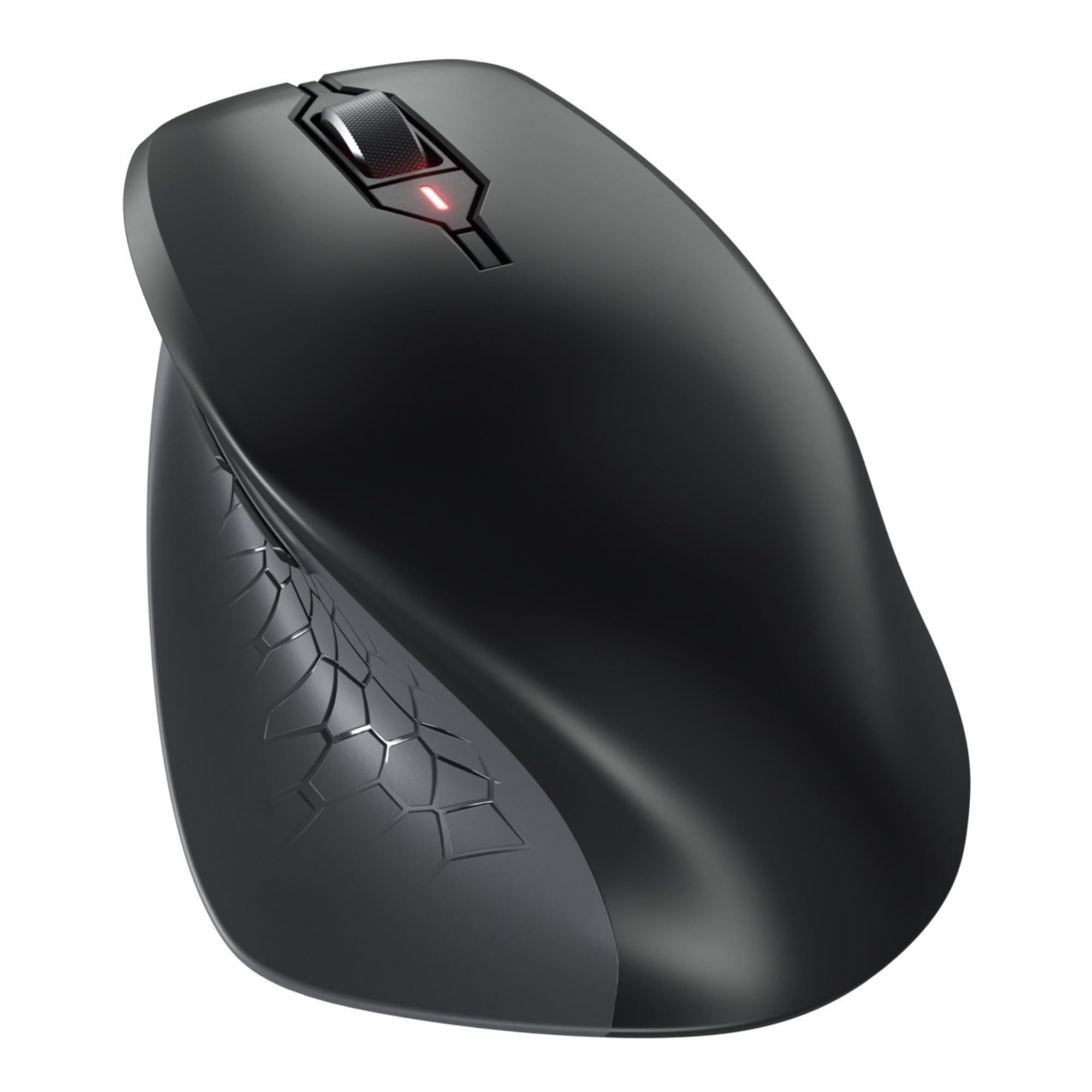CHERRY Stream Mouse Comfort, Kabellose Ergonomische Maus, Schwarz