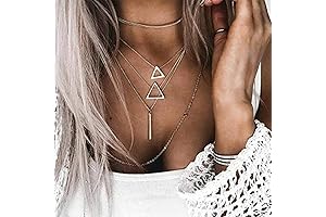 Layered Necklaces for Women Silver Boho: Enhance Your Style with Grace and Elegance