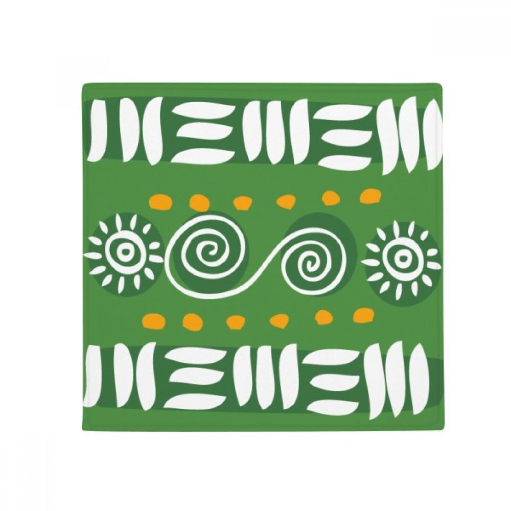 Tapis de sol Mexique totems 80x80cm anti-dérapant pour cuisine et entrée
