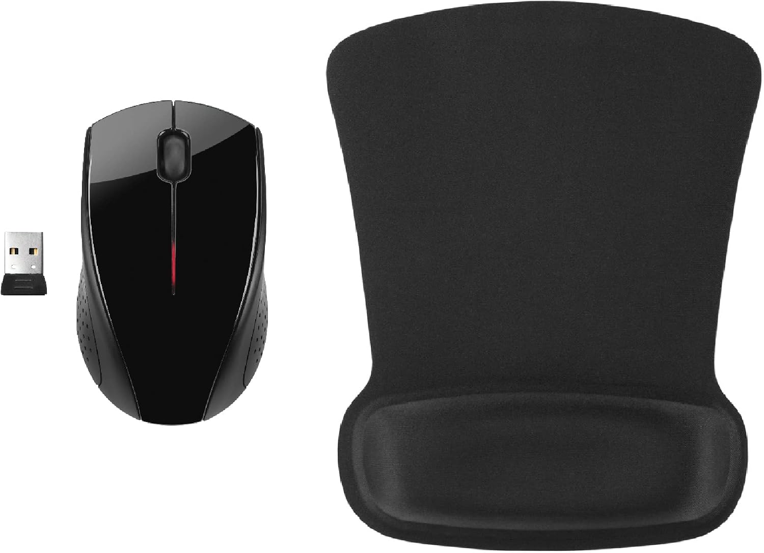 Fashionit U Speakers Bluetooth Mini Speaker Travel Home Office Bundle with Black Wireless Mouse X3000 G2, & Coordinating Gel Mouse Pad, for Modern Workspace image 5