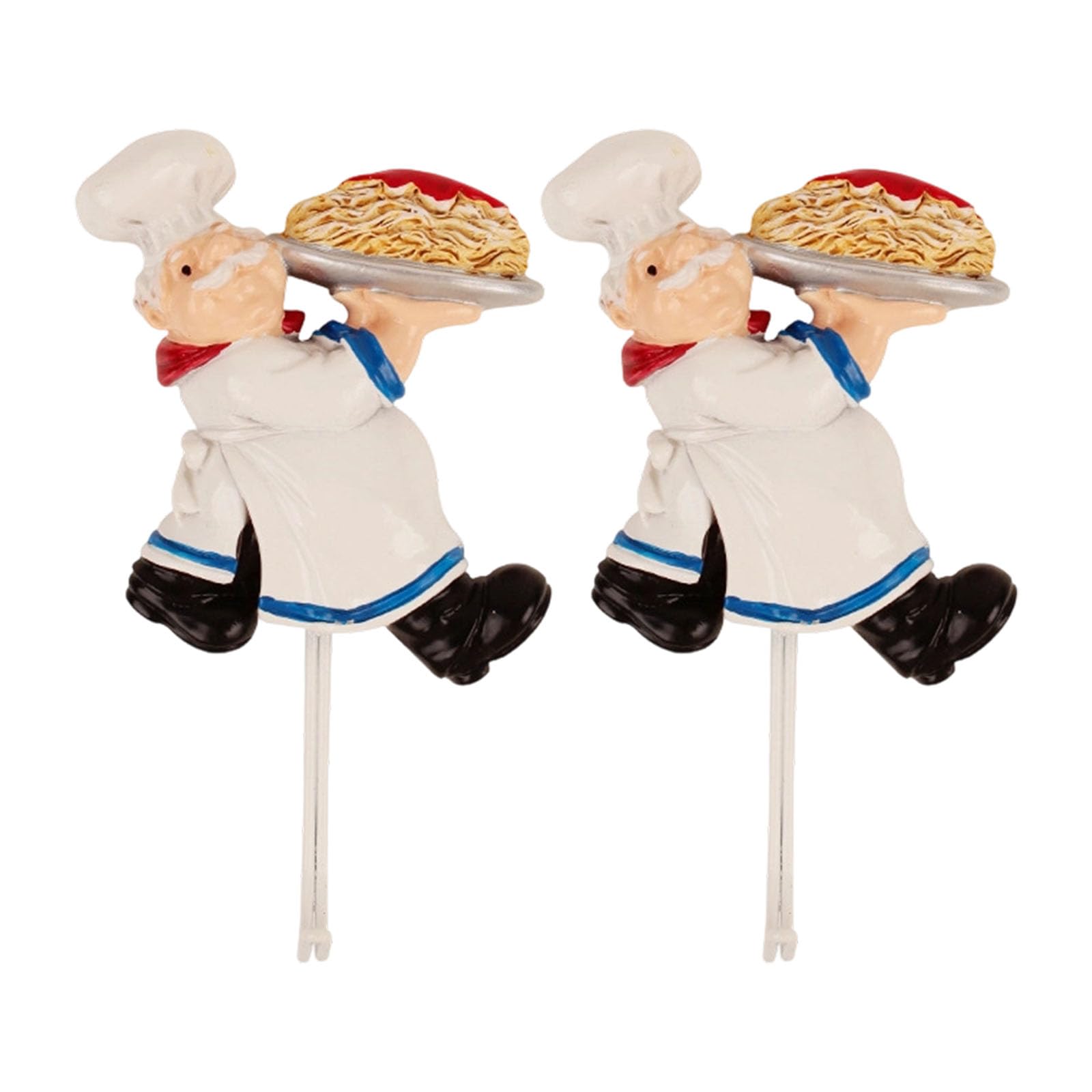 ZEPFJHE Resin Chefs Designs Wall Hooks Easy Installation Strong Sticky Utility Hangers for Renters and Homes Multi Purpose Wall Fasteners
