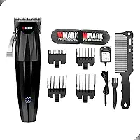 Maquina Cortar Cabelo Wmark Ng222 Vermelho C/Display Bivolt (Vermelho)
