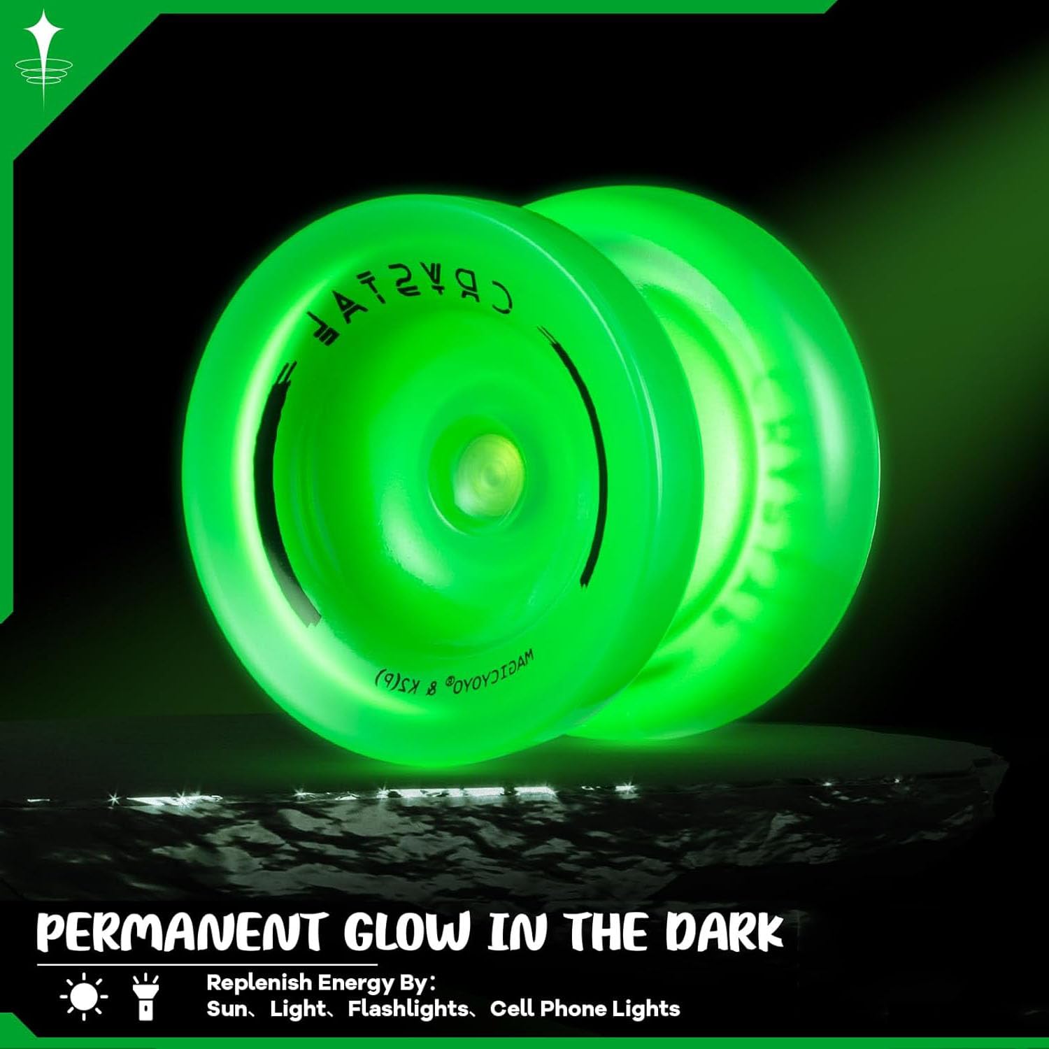 Amazon.com: MAGICYOYO Professional Finger Spin Yoyo - Dual Purpose