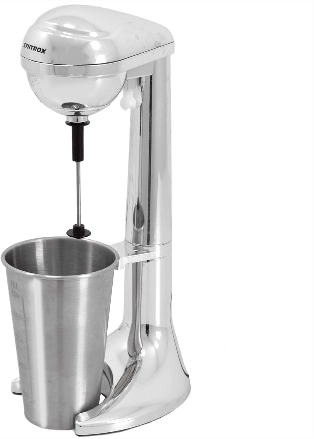Amazon.de Syntrox Germany Elektrischer Milchshaker MilchshakeMaker DrinkMixer Barmixer