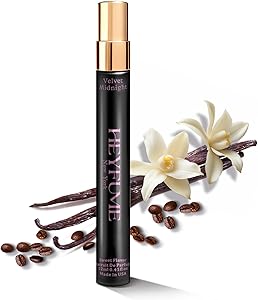 Pheromones Perfumes for Women Mini: Eau De Parfum Inspired By B-LACK O-Pium- Premium Amber Vanilla Sent Blend - Long Lasting Travel Size Pen Spray 0.41 fl for Female Made in USA