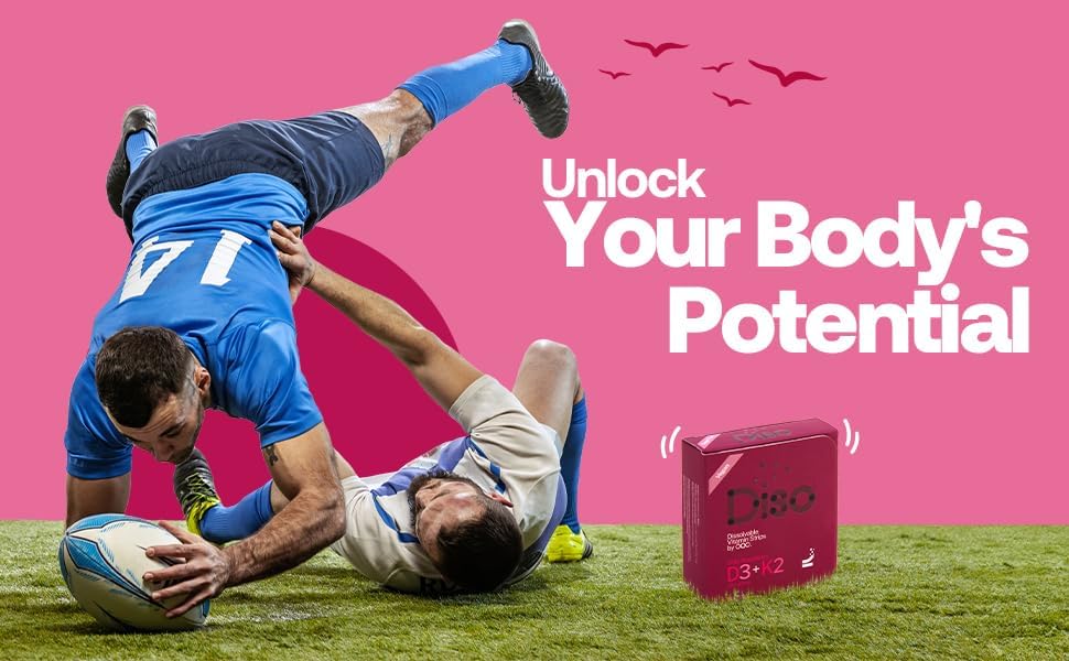 DISO - D3+K2 - Fast-Dissolving Oral Strips, Wild Raspberry Flavor, Vegan, Sugar Free, Maximum Absorption, Gluten Free, Individually Wrapped, for Healthy Bones and Teeth, 30 Dissolvable Strips - Image 7