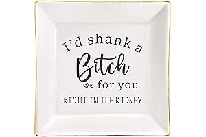 Funny Sisterhood Ring Jewelry Dish | Quirky Friendship Gift for Your Gal Pals