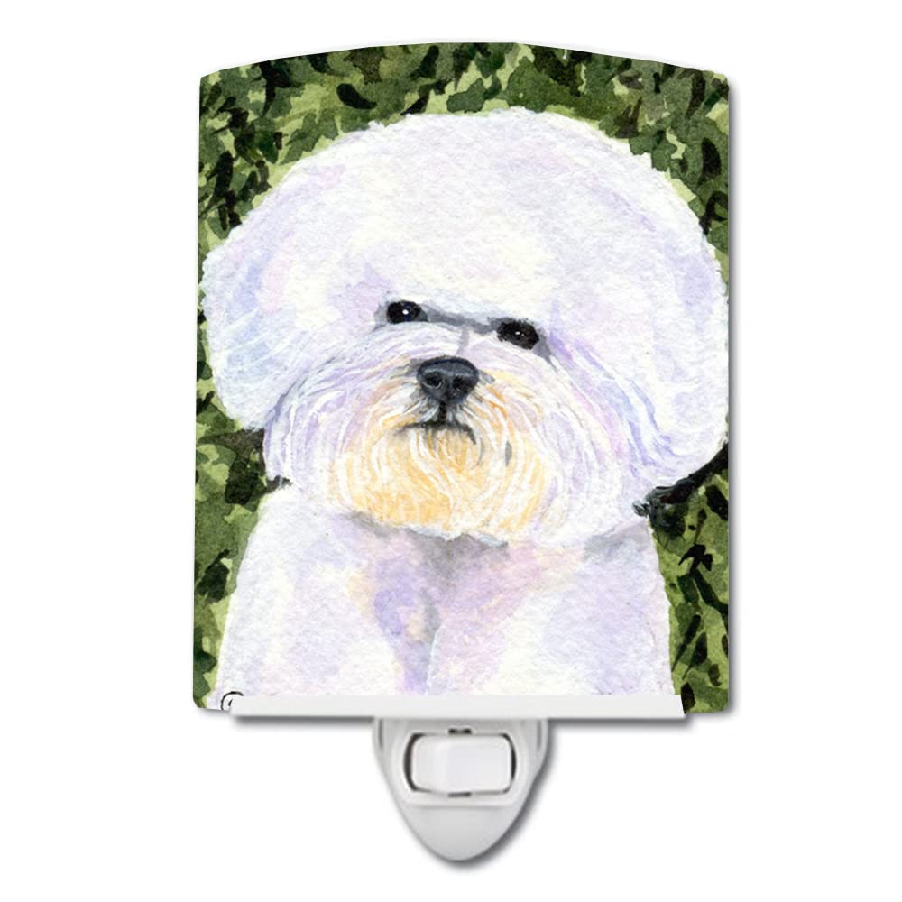 Caroline'S Treasures Ss8829Cnl Bichon Frise Ceramic Night Light Compact,