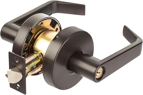 Miniatura 12 de Dynasty Hardware AUG-26D - Palanca de servicio comercial (grado 2, ADA, acabado cromado satinado), AUG-30-26D Cromo cepillado,Negro (Flat