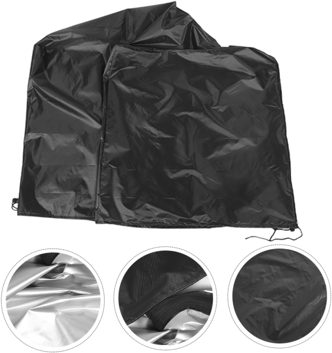Kisangel Dog Cage Cover Pet Crate Cover Oxford Weatherproof Easy to Use Dog Supplies