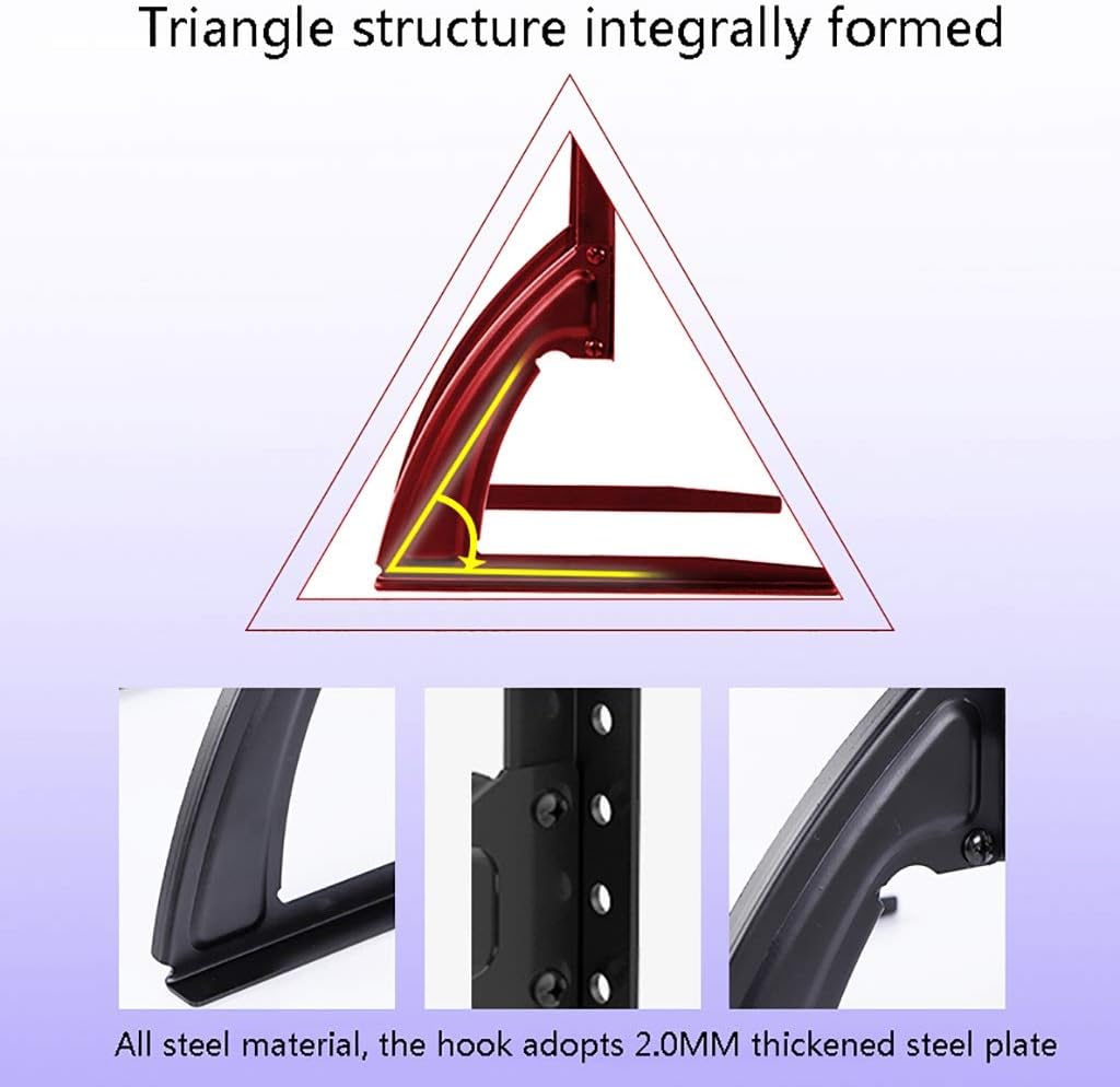 TV Stand 32-65 inch Universal Tripod Bracket, Hole-Free Hanging Shelf, Universal LCD TV Base, TV Vertical Bracket, Triangle Structure integrally Formed