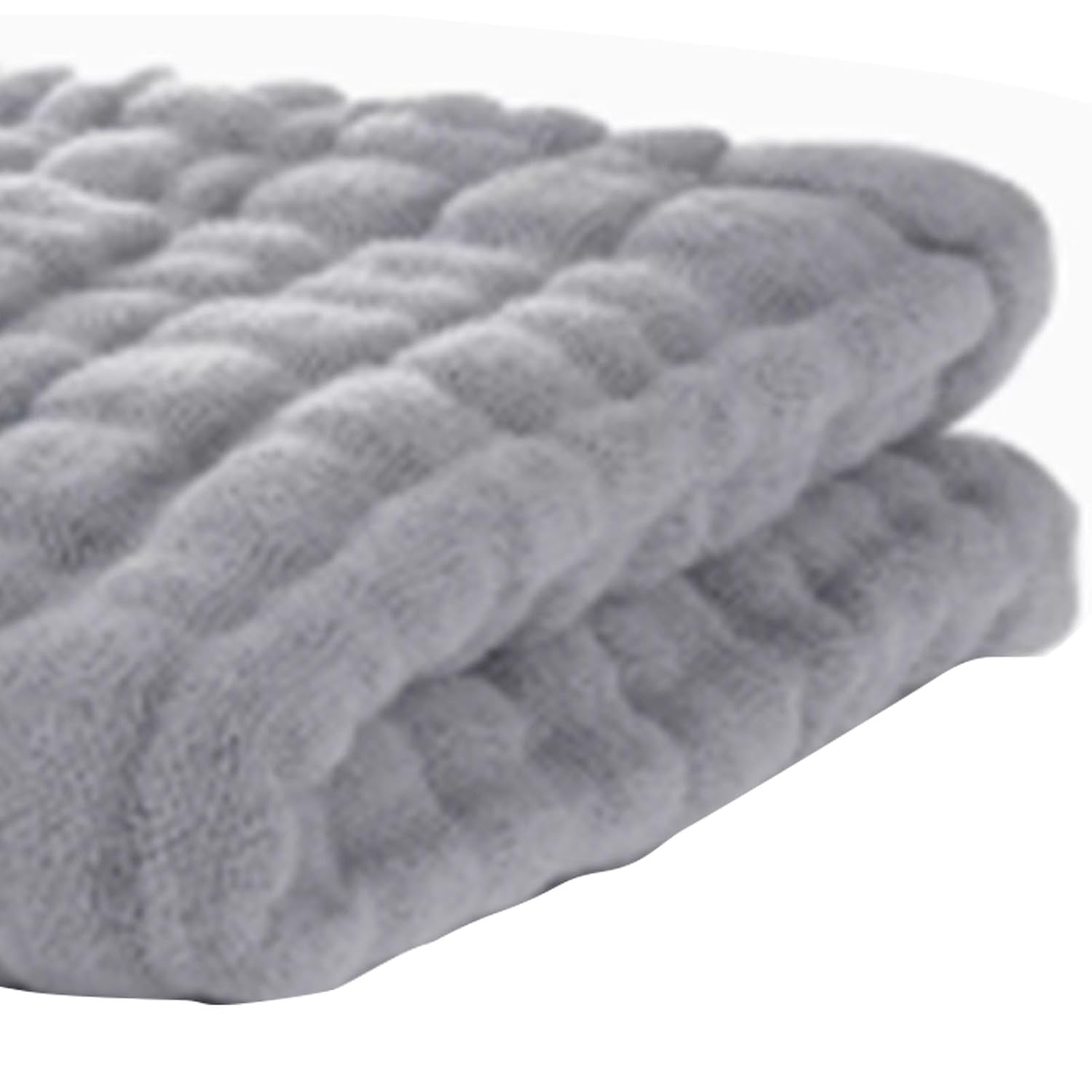 Fafeicy 6pcs Baby Washcloths 6 Layer Cotton Microfiber Absorbent Burp Cloths Face Towel 12x12in for Newborn Infant Sensitive Skin Home Travel (Light Gray)