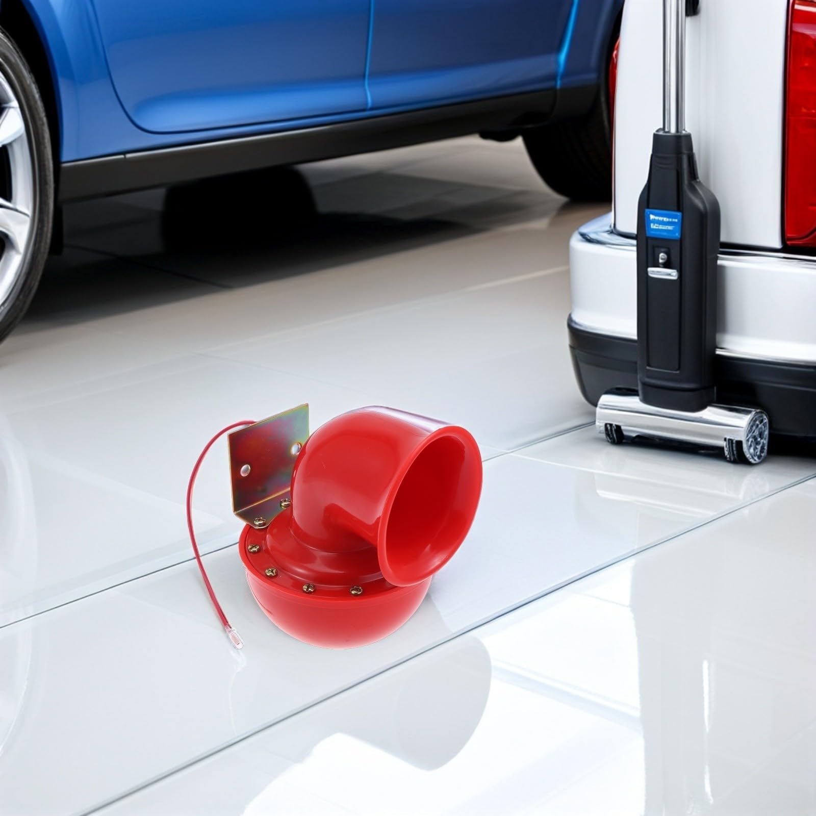 Bocina de Coche Eléctrica Forma de Caracol Bocina Grande para Camion Potente Claxon Coche Uso Ciudad Campo