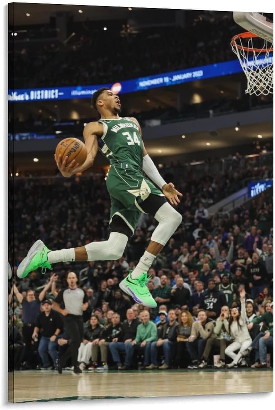 giannis antetokounmpo poster dunk