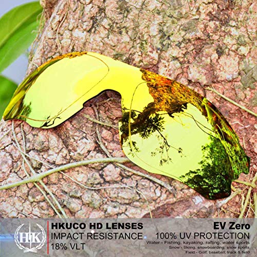 Lentille de rechange pour Oakley EV-zero OO9308 rouge or vert verre lunettes de soleil