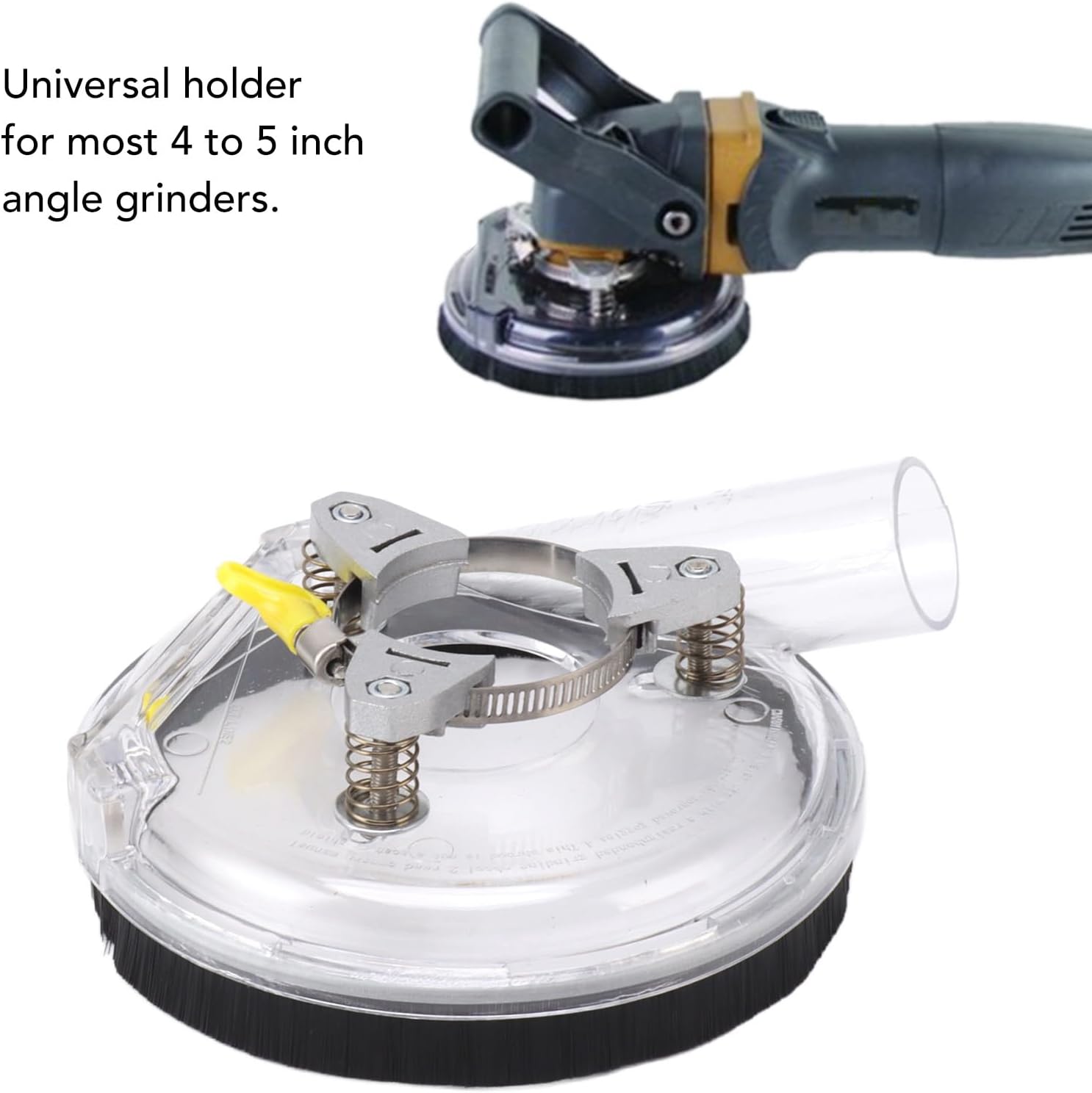 Dust Shroud Cover Fits Angle Hand Grinders 4in to 5in Expert Grinding Dust Shroud for Angle Grinder