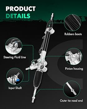 Amazon.com: SCITOO Power Steering Rack and Pinion Complete