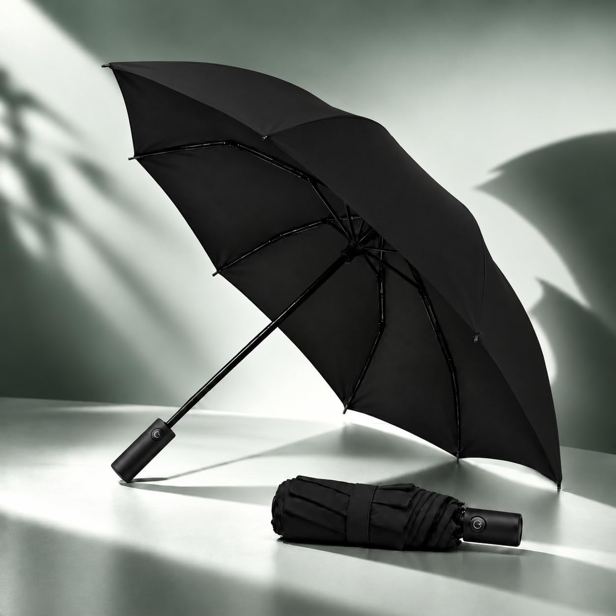UV Umbrella for Sun & Rain โ Auto Open/Close | Windproof | Travel-Friendly 3-Fold Design | SPF 50+ Coated | Big Canopy, Easy to Carry