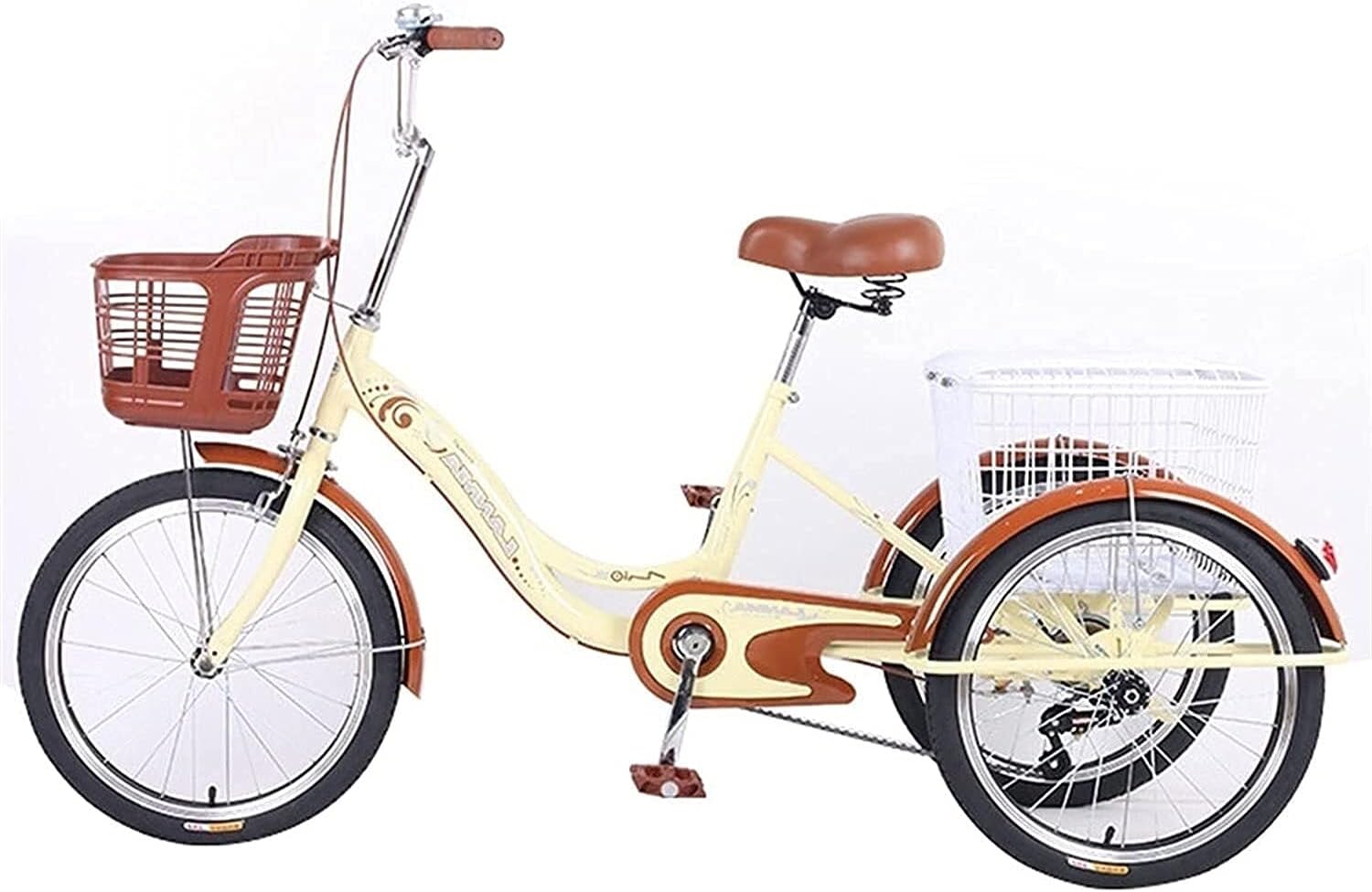 Triciclo Urbano para Adultos con Canasta 20 Pulgadas miniatura 1