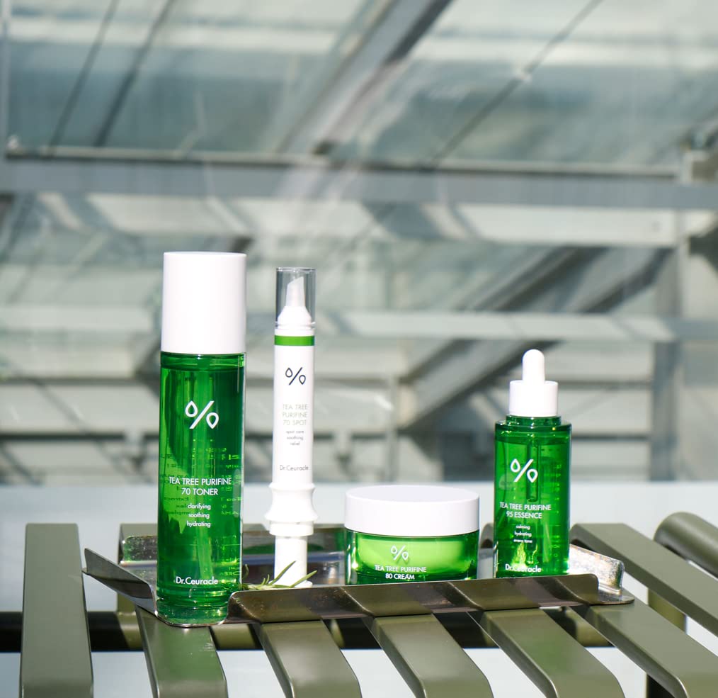 Dr.Ceuracle Tea Tree Purifine Essence - Mild Facial Serum for Sensitive Skin, Redness and Sebum Reducing Korean Skin Care (50ml / 1.69 fl. oz.) - Image 8