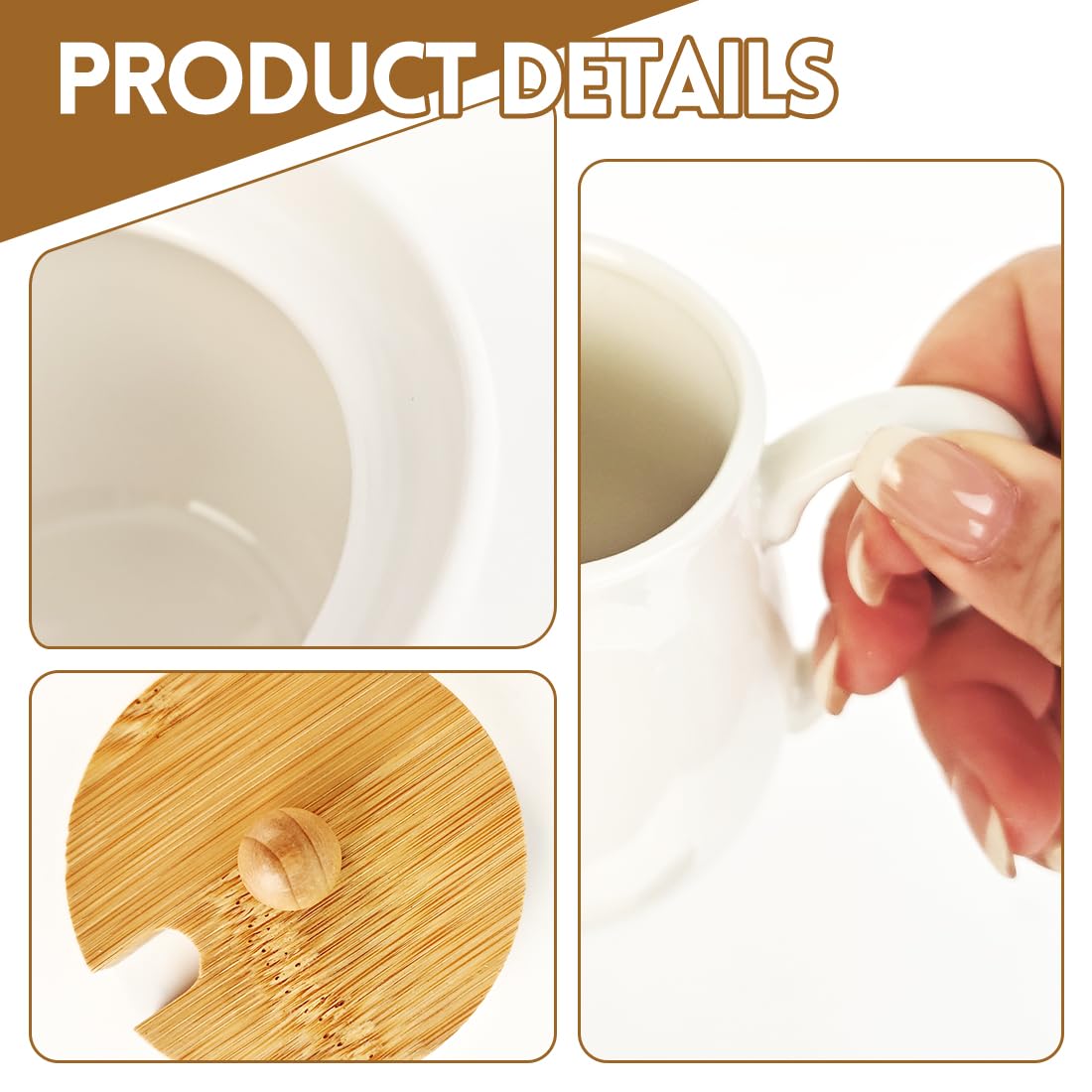 Juego de leche y azúcar, jarra de leche blanca de porcelana y azucarero con tapa y cuchara, recipiente de cerámica para leche y azucarero con bandeja para cocina y café, apto para lavavajillas y