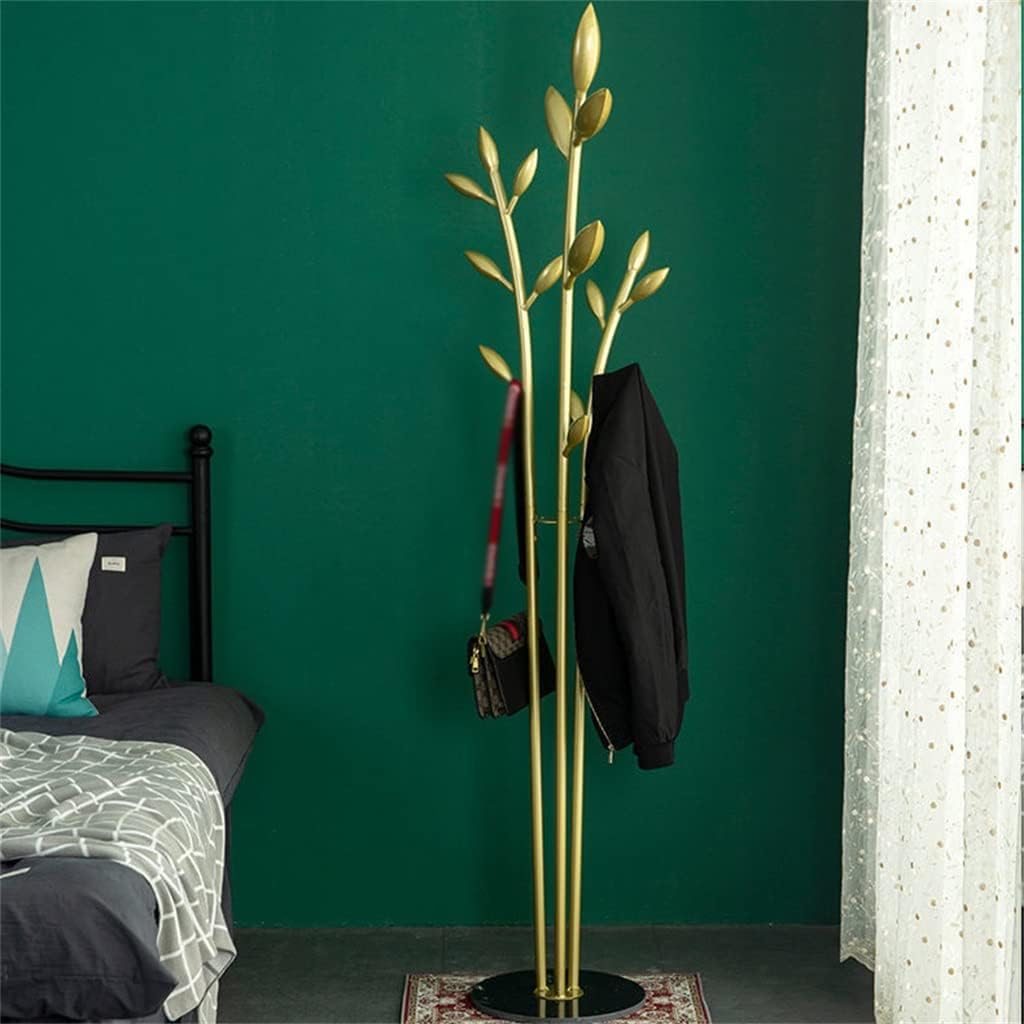 Floor Coat Rack Bedroom Coat Rack Living Room Coat Rack Marble Coat Rack(D)