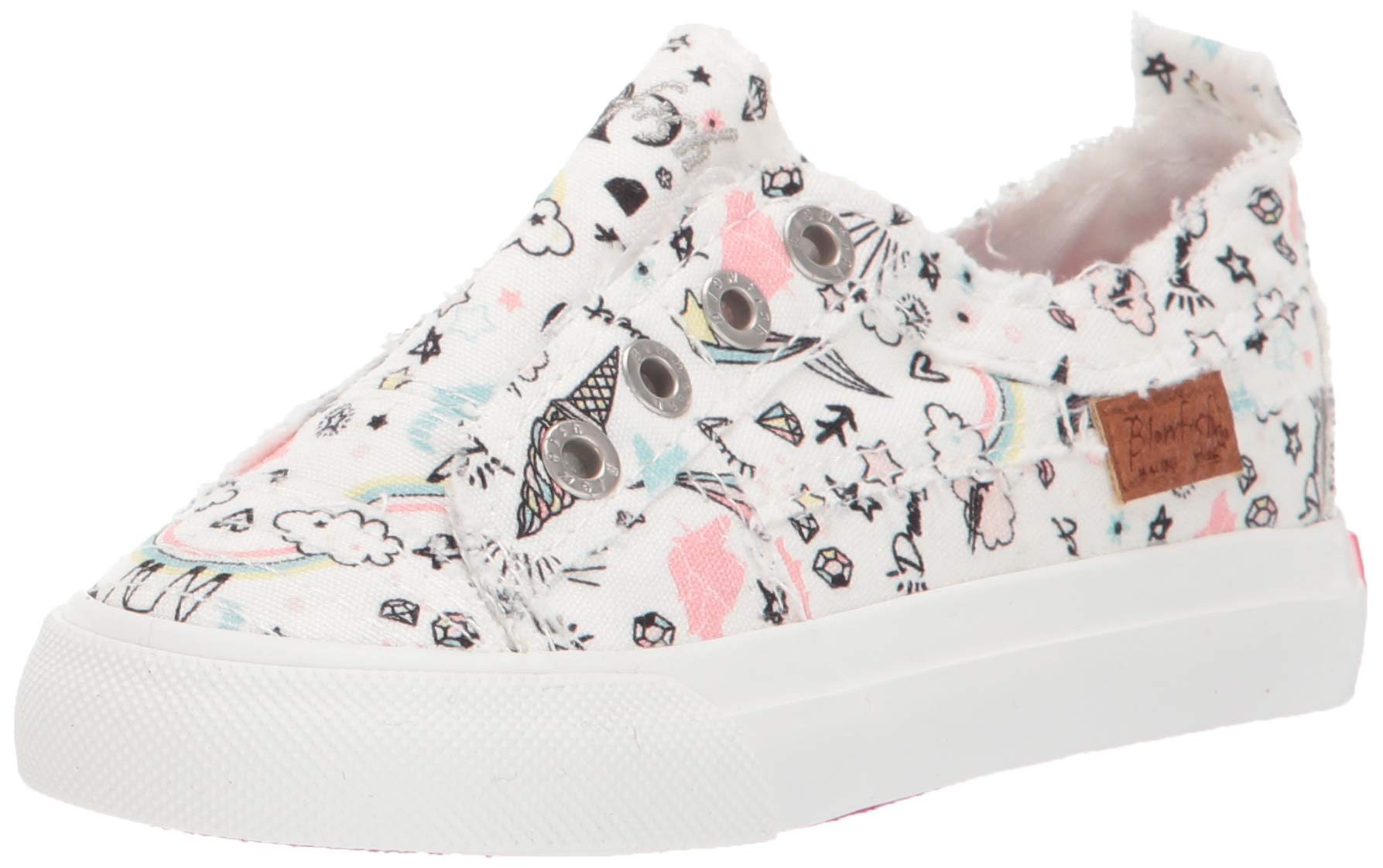 Blowfish Kids Girls Play T Sneaker Off White Night Unicorn