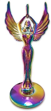 Goddess Car Hood Ornament Metal Car Stickers Hood Ornaments for Cars Angel Car Front 3D Stand Emblem Badge Decal Sticker Ornament for Trucks Car Vehicle Angel Stand