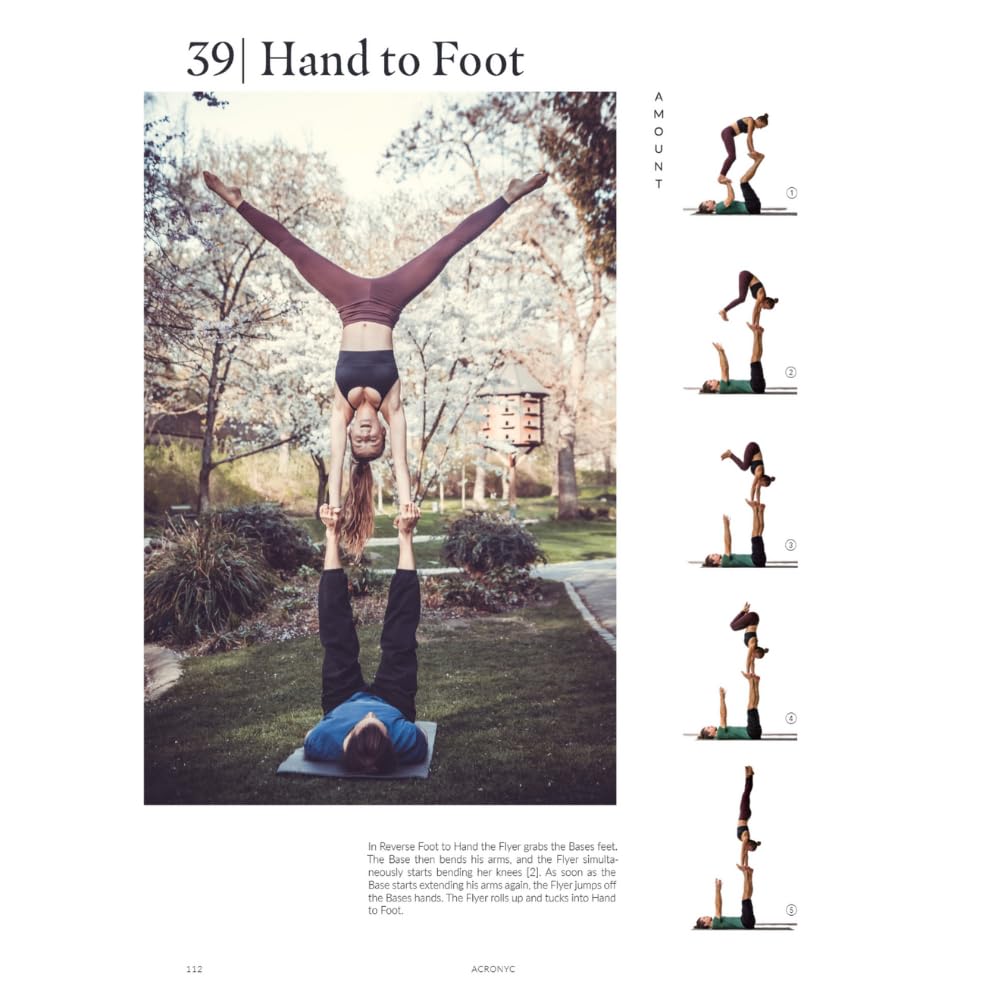 ACRONYC: The Ultimate Acroyoga Manual – 40 Partner Poses, 185 Transitions, and 108 Washing Machines for Beginner to Advanced