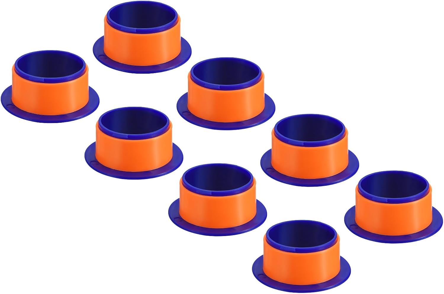 PATIKIL 3inch Shrink Wrap Handle, 8 Pcs Stretch Wrap Dispenser Stretch Film Dispenser Plastic Hand Dispenser Saver Protection for 3inch Core Furniture Wrapping Moving Packing, Purple