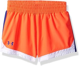 orange baby shorts