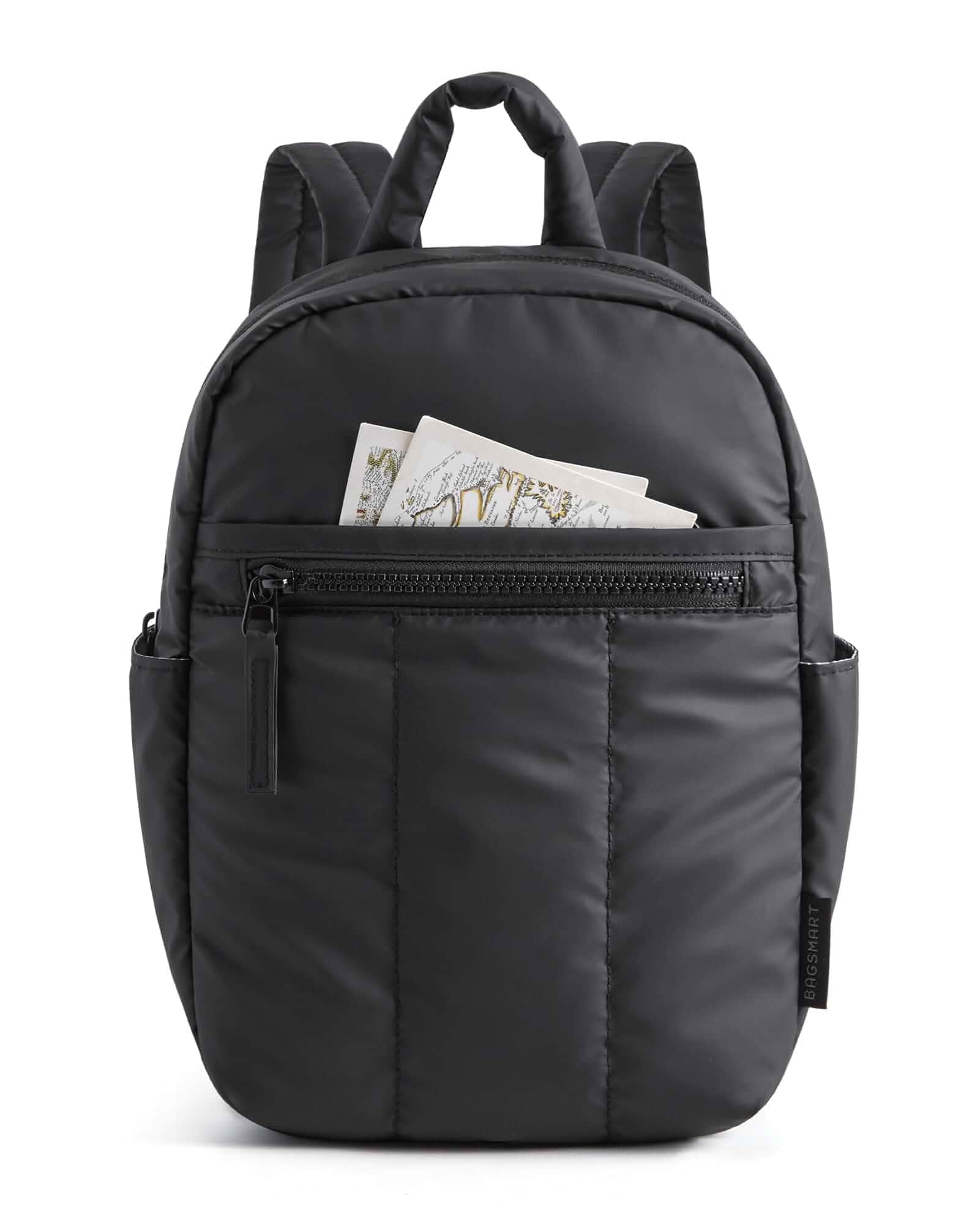 BAGSMART Mini Backpack for Women, Lightweight Small Backpack Purse, Black Lightweight, water-resistant, tear-resistant, stylish yet functional