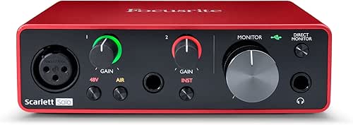 Carte son Focusrite Scarlett