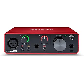 Focusrite Scarlett 3rd Gen Audio Interface