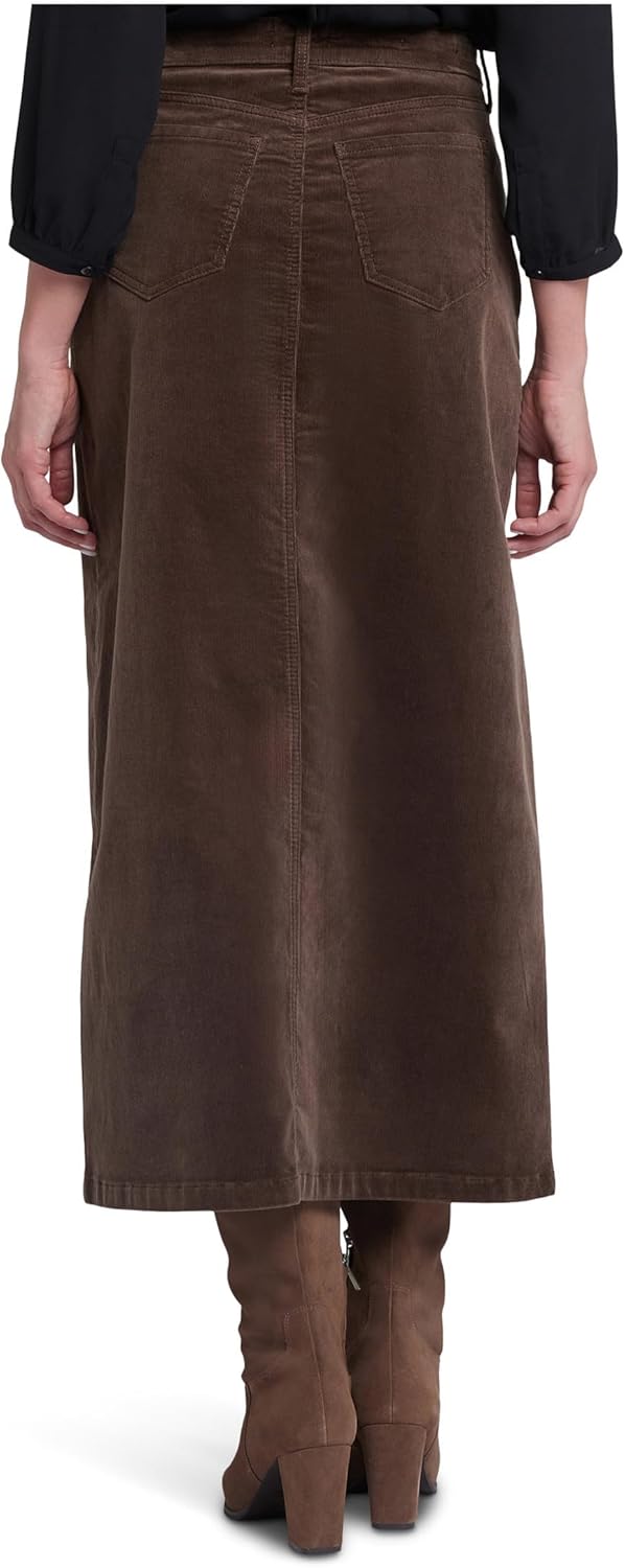 NYDJ Women's High-Rise Long Skirt