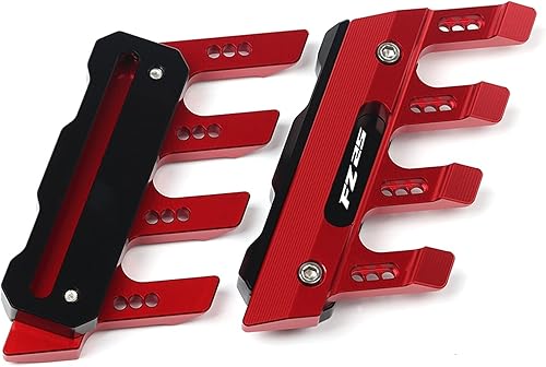 Miniatura 9 de ERUKEI Accesorios CNC para motocicleta, protector lateral de caída, bloque de protección, guardabarros delantero, antideslizante, para Yamaha FZ-25