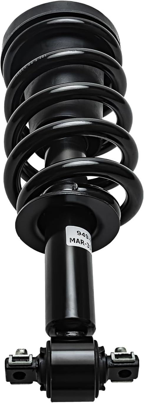 Detroit Axle - Front Strut for Silverado Sierra 1500 Chevrolet Suburban Tahoe GMC Yukon Cadillac Escalade ESV, Strut & Coil Spring Assembly Replacement Suspension Quick Install Ready Strut Shock