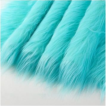 50x180cm Faux Fur Fabric, Plush Fabric for DIY Furry Projects, Sewing Decoration Materials for Cosplay Costume Sewing