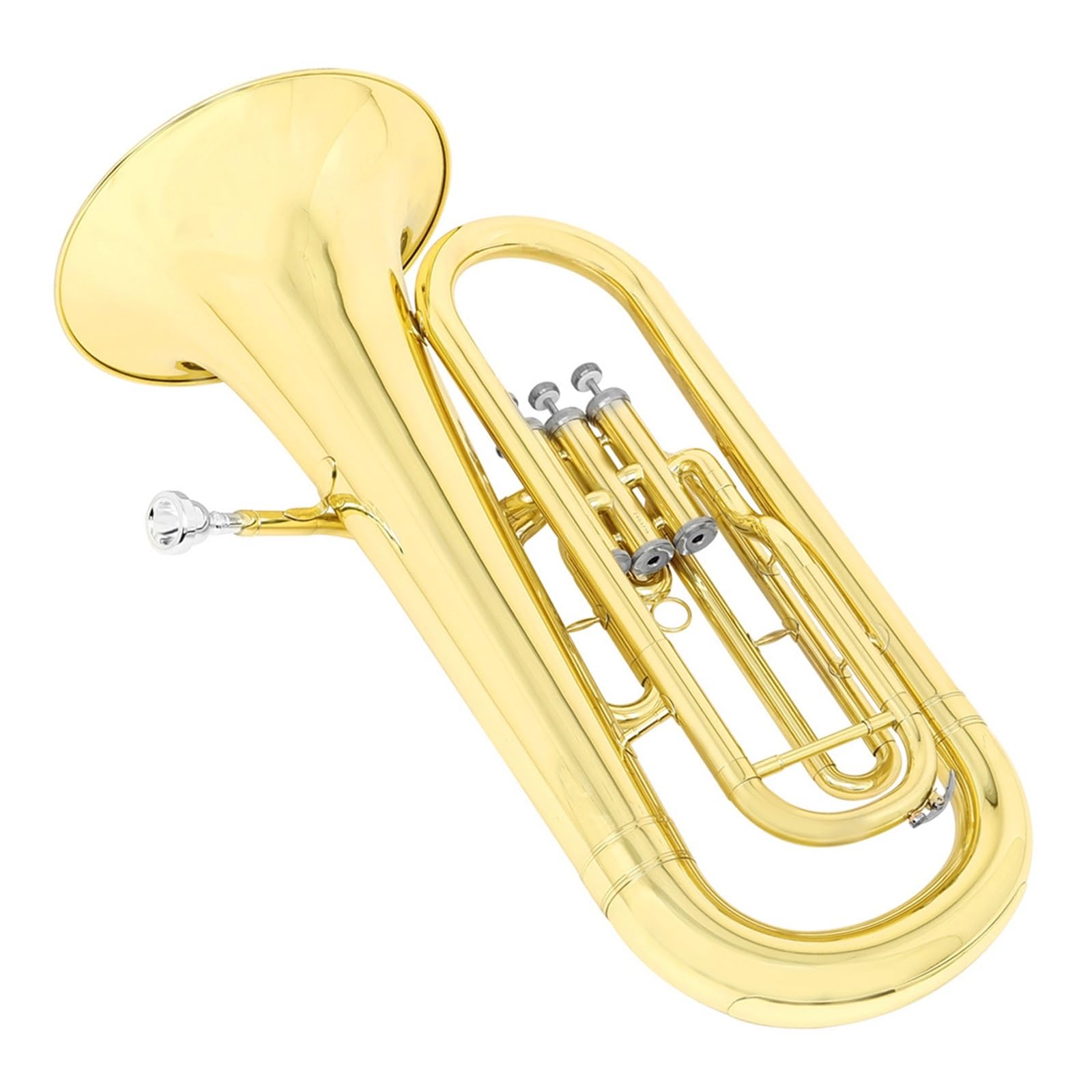 Eufonium Mosiądzu Profesjonalne Trzy Przyciski Euphonium Bb Tone Łatwe Do Gry Dla Początkujących Dorosłych Na Instrumentach Muzycznych