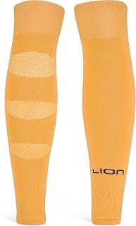 Performance Soccer Sock Sleeves - Lion Breathe Technology Breathable Mesh to Reduce Pressure On Calf - Youth and Adult Sizes