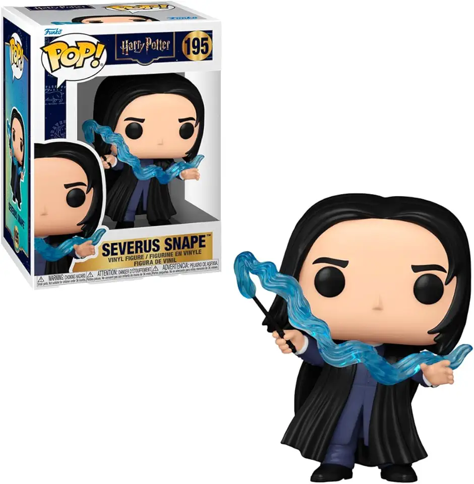 Candide, Boneco, Funko POP! Snape com Patrono, Harry Potter 8-10 cm