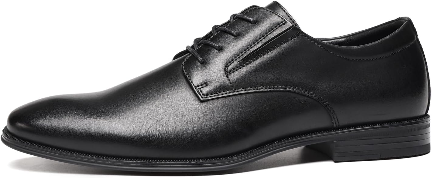 DECARSDZ Mens Classic Formal Oxford Lace-up Tuxedo Wedding Business Dress Shoes for Man - Image 2