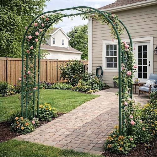 Arche de jardin anti-affaissement pour soutenir vos plantes grimpantes