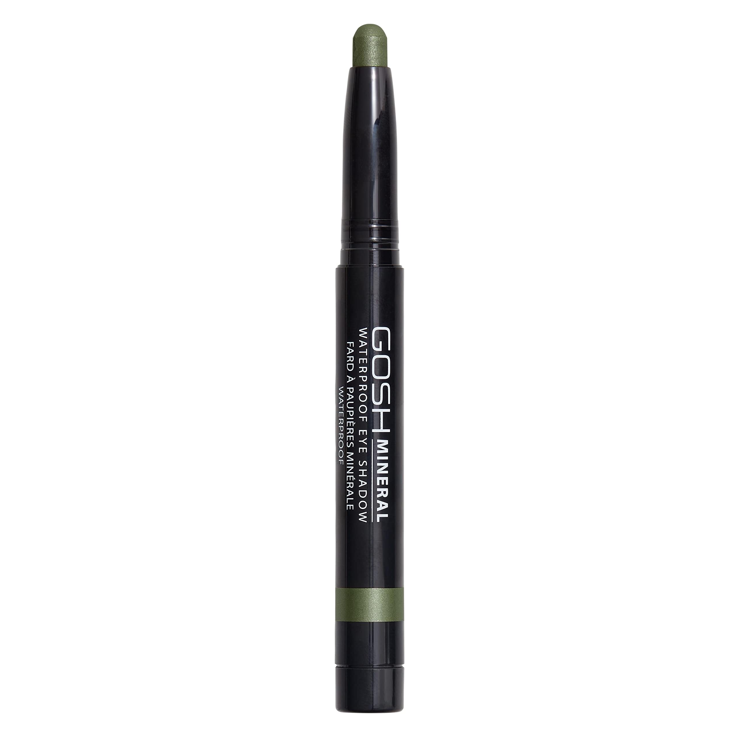 Gosh Mineral Waterproof Eye Shadow I Penna Per Ombretto Girevole Con Texture Cremosa Per Una Facile Applicazione E Un Risultato Di Colore Intenso, Impermeabile, Di Lunga Durata E Senza Profumo, Verde-image