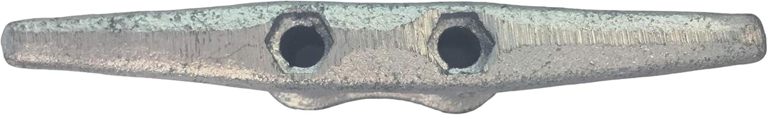6 inch Dock Cleats, 10-Pack Galvanized Iron Boat Cleat for Marine or Decorative Applications