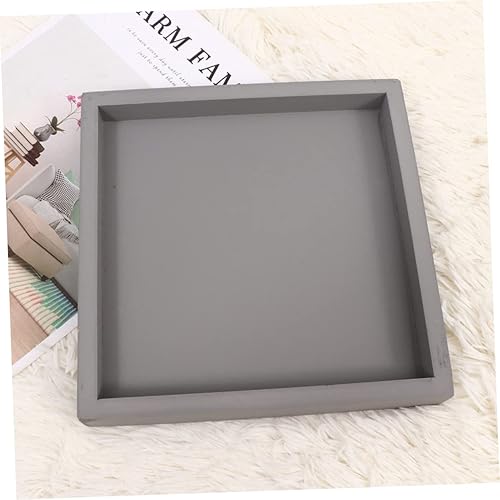 Miniatura 3 de Cabilock Plato de plástico para plantas, maceta de flores, platillo cuadrado para interiores y exteriores, accesorios para contenedores de plantas