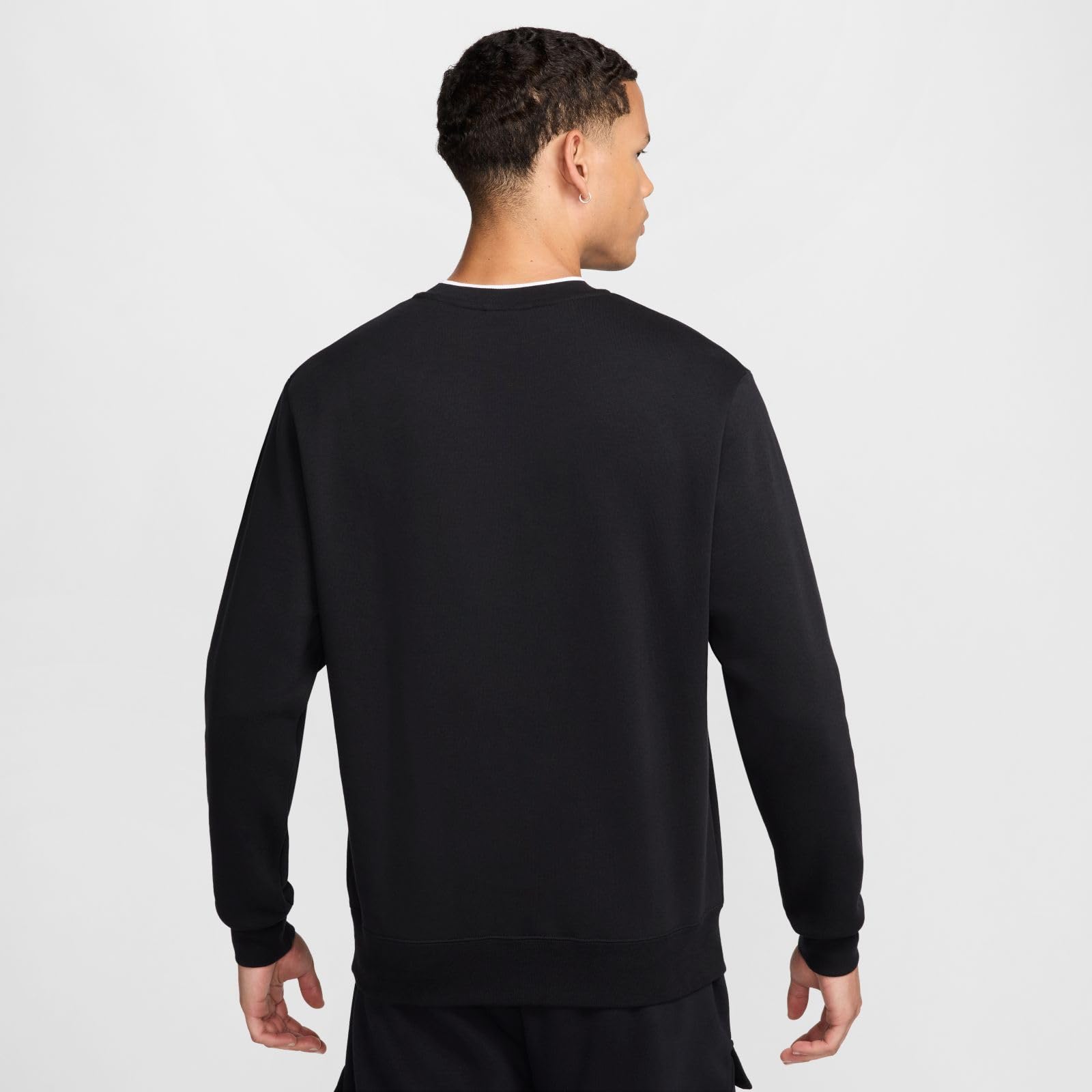 NIKE Bluza sportowa Mężczyźni Nike Air Fleece-sweatshirt mit Rundhalsausschnitt für Herren